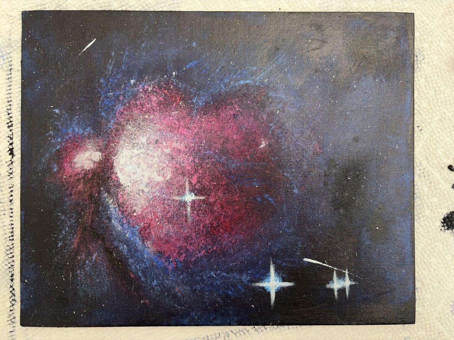 Painting of the Orion Nebula I made