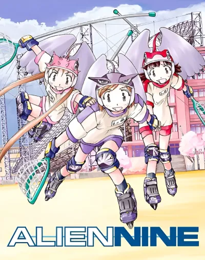 Alien Nine Blu-ray front Cover