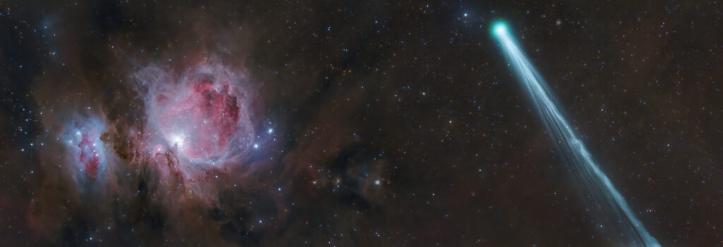 2026 May 12 – The Conjunction of Comet R3 PanSTARRS and the Orion Nebula