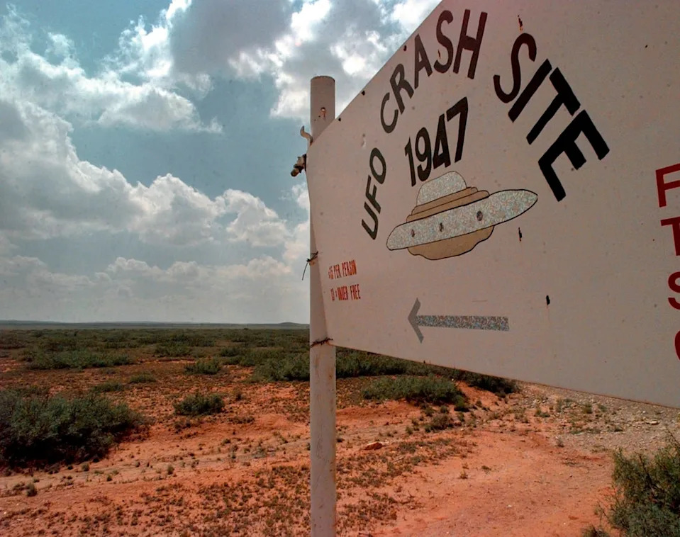 Jeremiah J Johnston warned that belief in UFOs was a sign of spiritual malaise in society (AP)