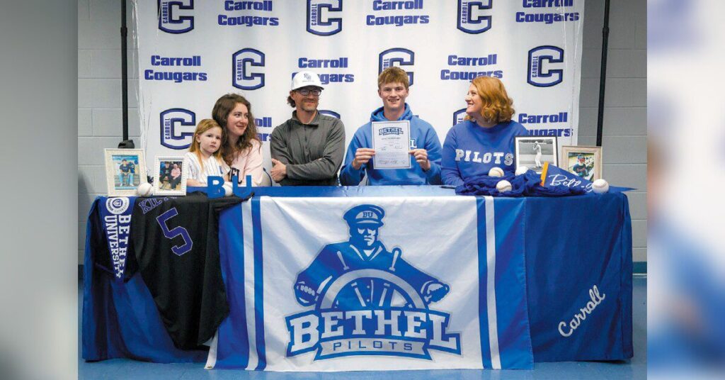 Kilty signs with Bethel University baseball Kilty signs with Bethel University baseball