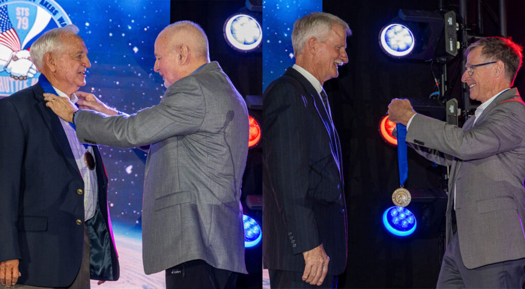 NASA Astronauts Tom Akers, Joe Tanner Inducted Into U. S. Astronaut Hall of Fame® at Kennedy Space Center Visitor Complex NASA Astronauts Tom Akers, Joe Tanner Inducted Into U. S. Astronaut Hall of Fame® at Kennedy Space Center Visitor Complex