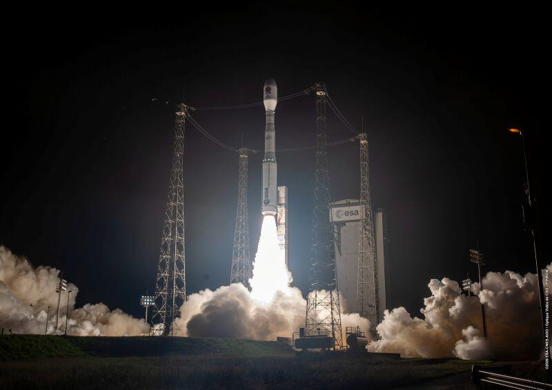 Vega C Deploys ESA-China Smile Satellite Smile Launch