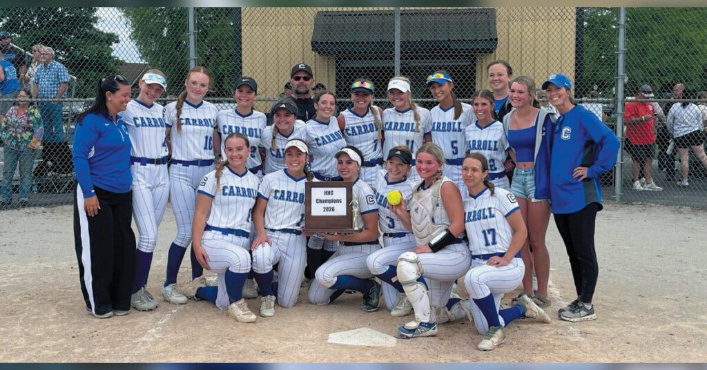 Carroll wins 2026 HHC softball crown Carroll wins 2026 HHC softball crown