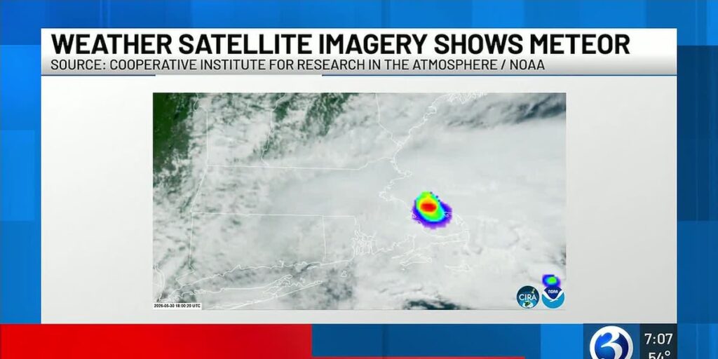 Did you hear a big boom? Meteor explodes off coast of Massachusetts Did you hear a big boom? Meteor explodes off coast of Massachusetts
