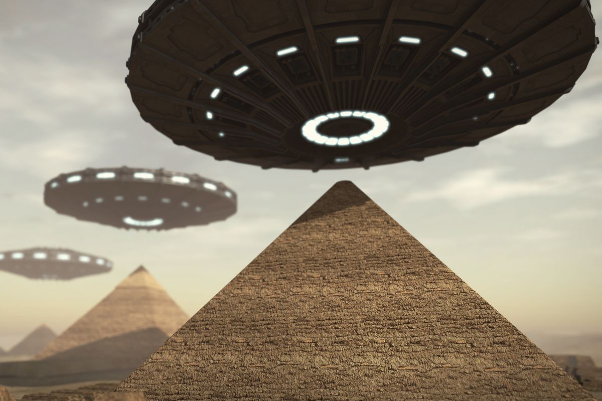 Alien space ship