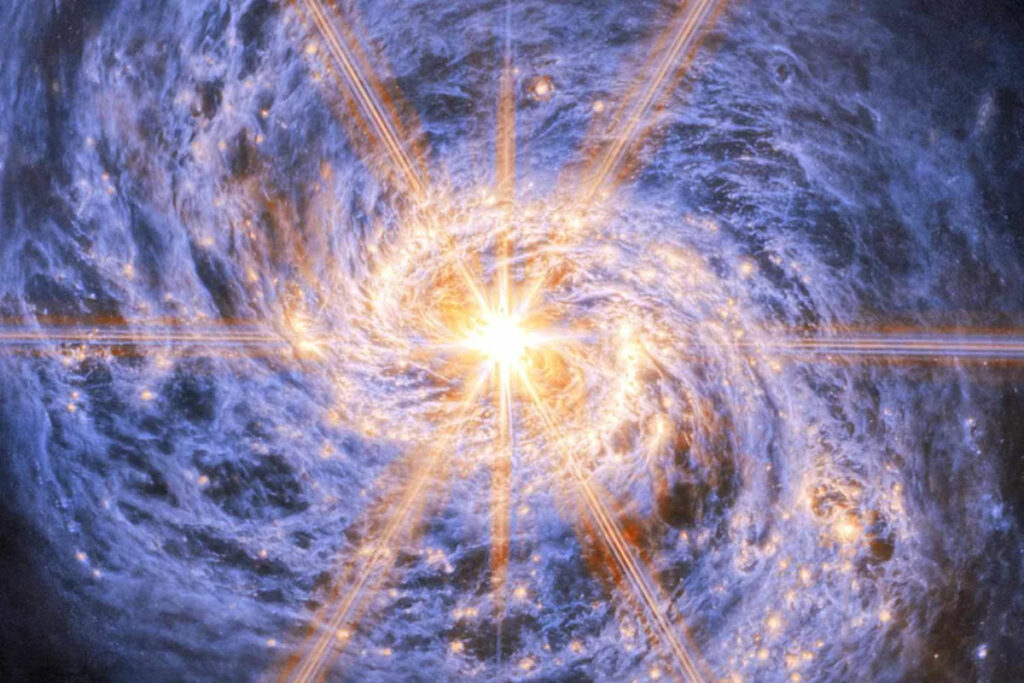 NASA’s Webb Telescope Captures Dazzling New Photo of Spiral Galaxy 45 Million Light-Years Away NASA's Webb Telescope Captures Dazzling New Photo of Spiral Galaxy 45 Million Light-Years Away