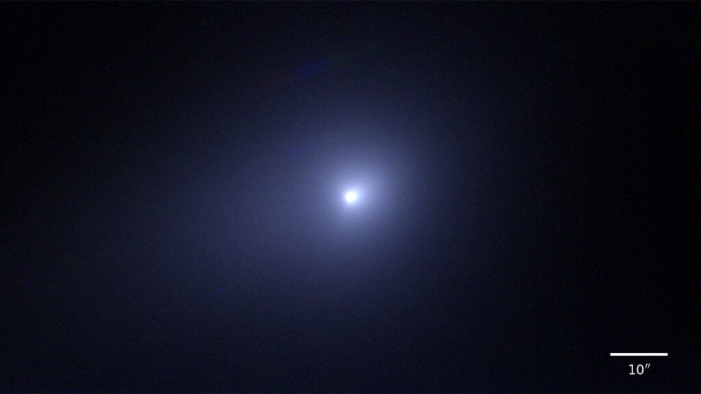 Both Hemispheres of 3I/ATLAS Observed Simultaneously by JUICE and Europa Clipper Image of 3I/ATLAS captured by the Subaru Telescope on December 13th, 2025. Credit: NAOJ