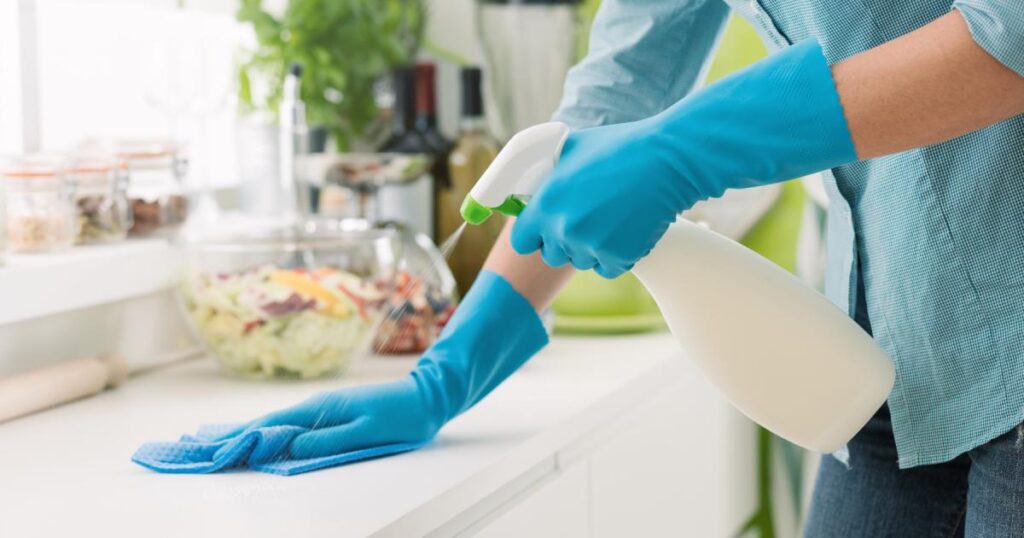 People urged to avoid overusing cleaning spay on surfaces