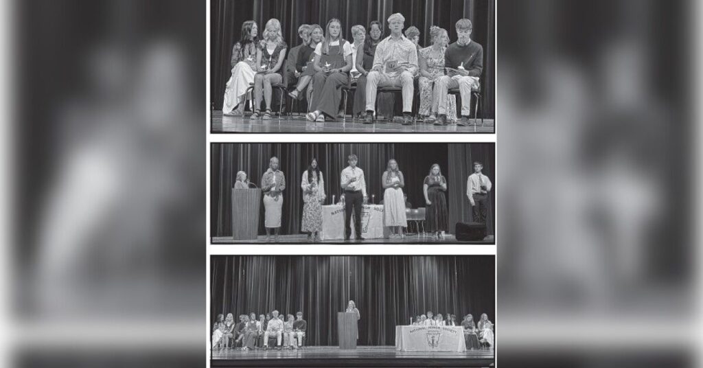 Rossville High School celebrates National Honor Society induction Rossville High School celebrates National Honor Society induction