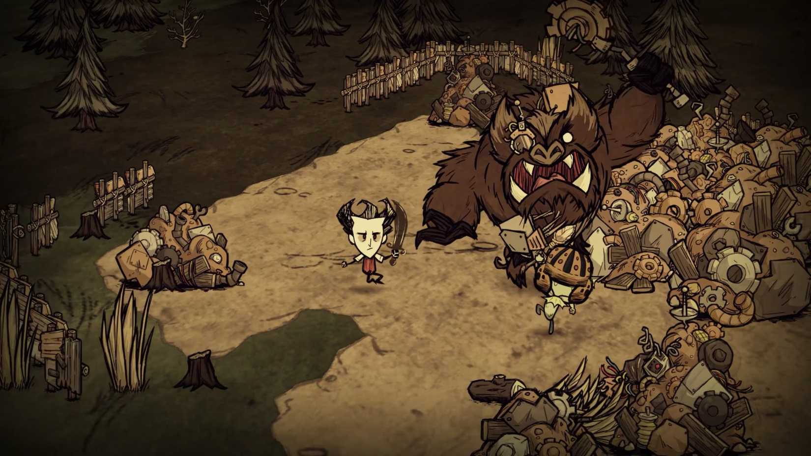Don't Starve key art from Klei Entertainment