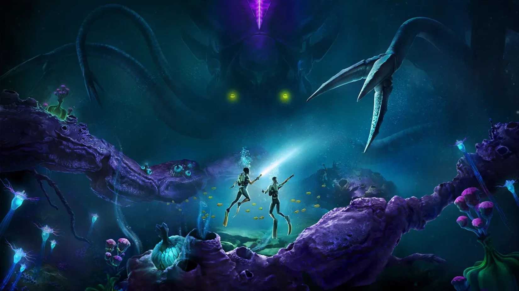 Subnautica Key Art from Unknown Worlds Entertainment