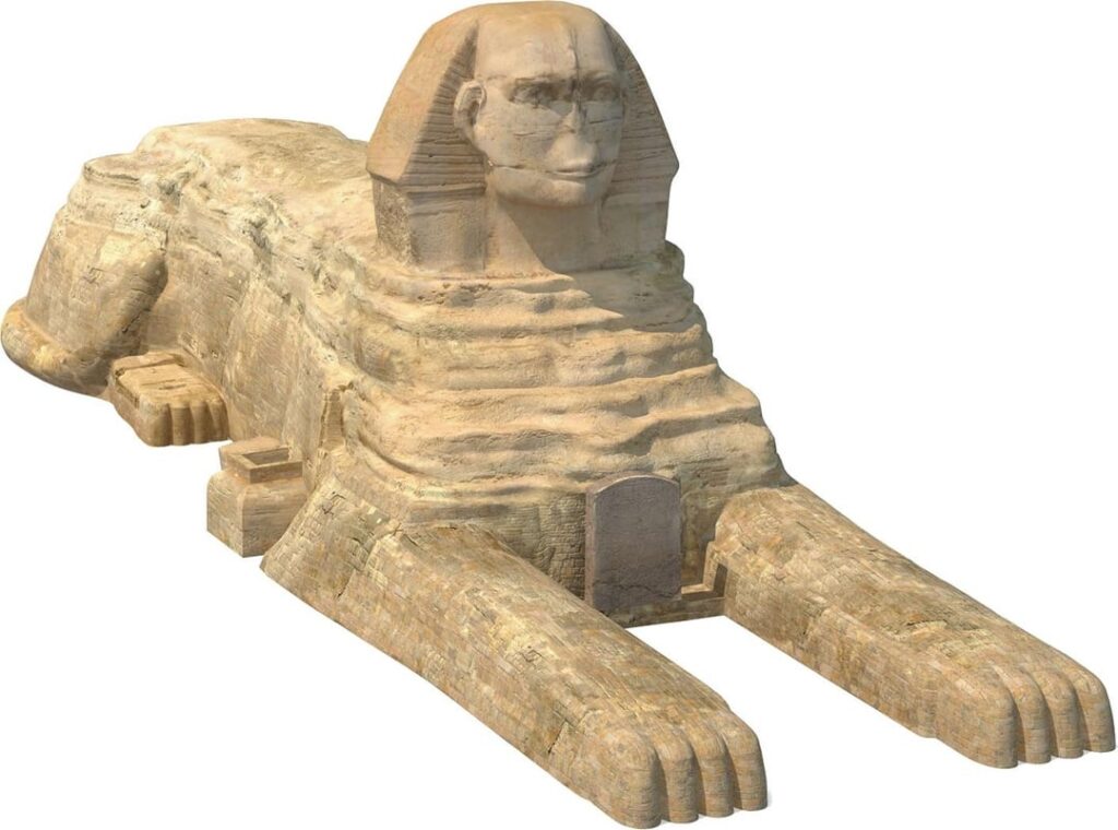 The Sphinx and Pyramids were a tool to change your viewing perspective