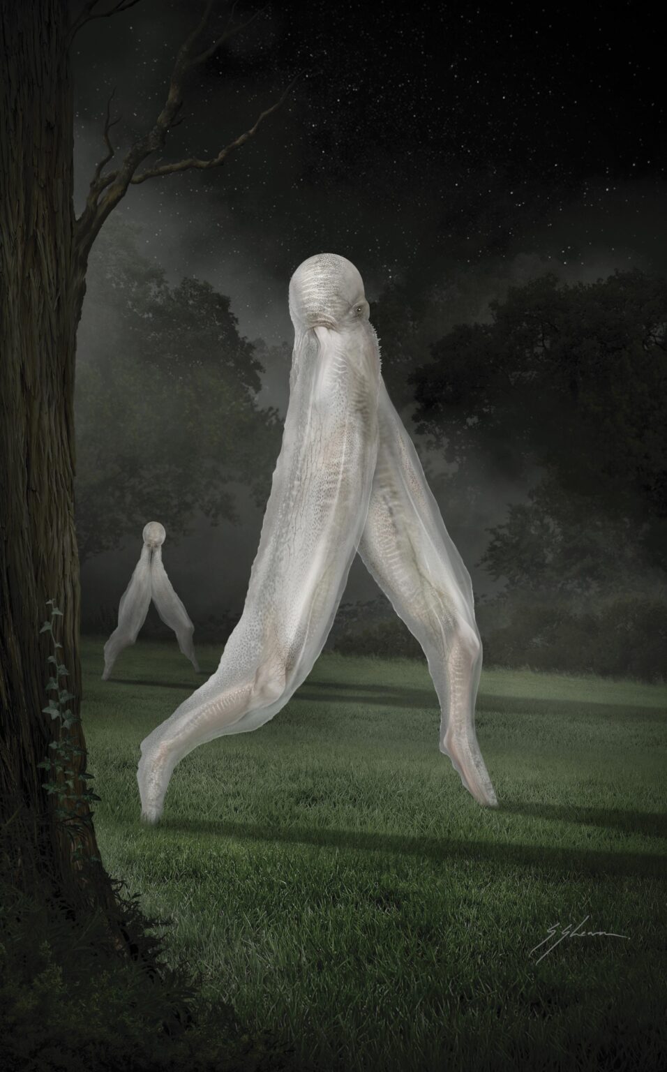 Were the Nightcrawlers alien beings?