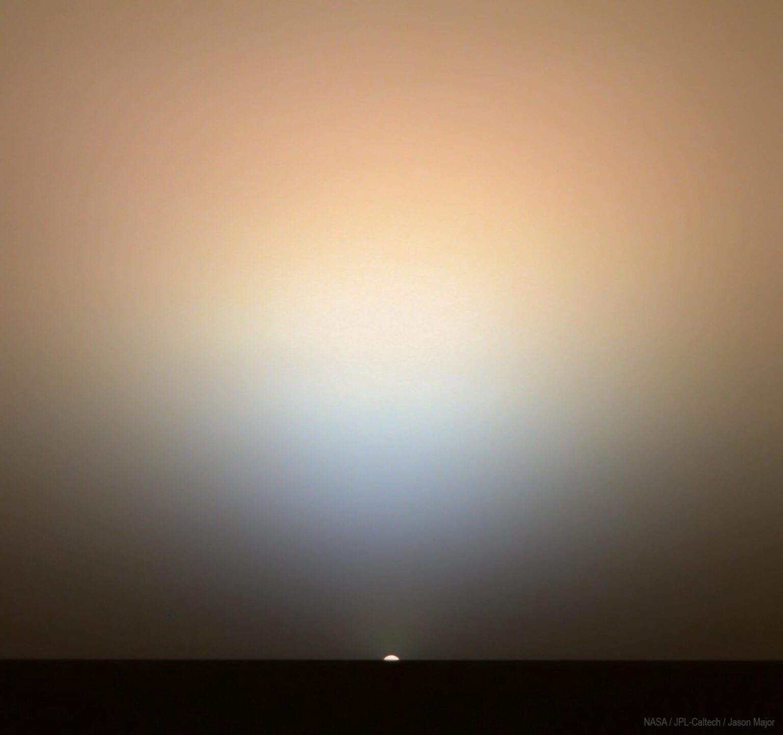 Sunrise on Mars by NASA's Opportunity rover