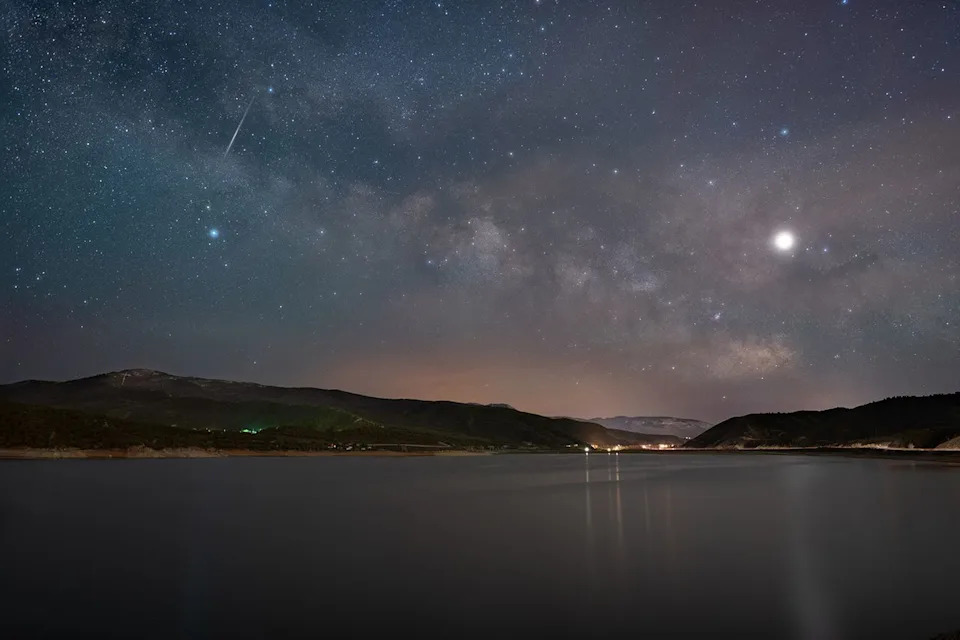 Milky Way During Eta AquariidsCredit: Getty