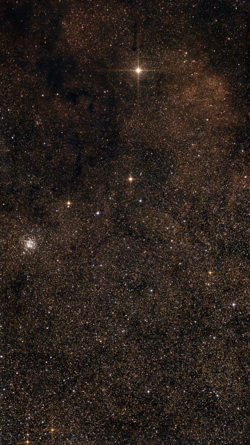 4 hours of the Scotum Star Cloud (M11 Cluster and Beta Scuti)