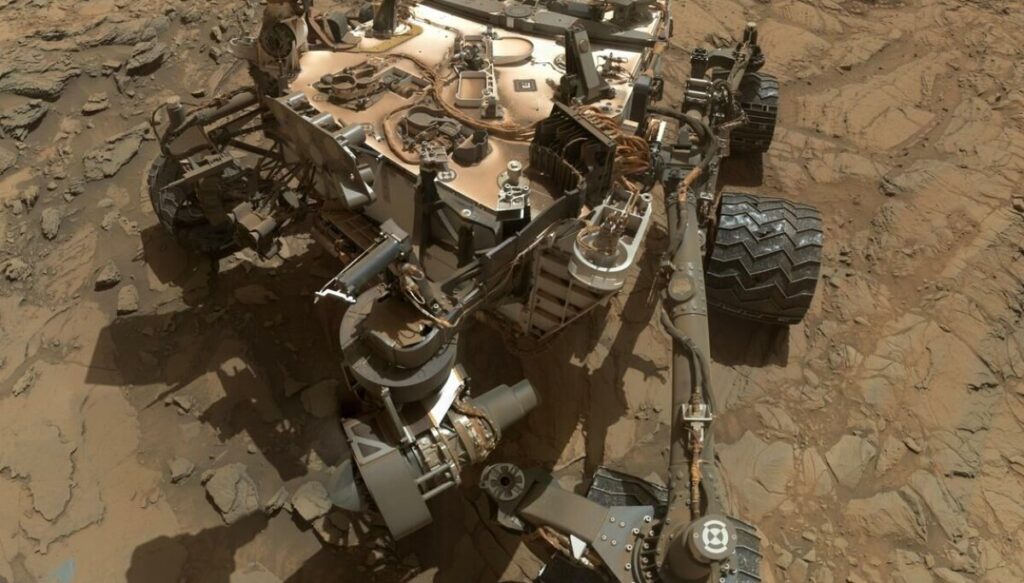 Mars rover hits rocky snag with power tool