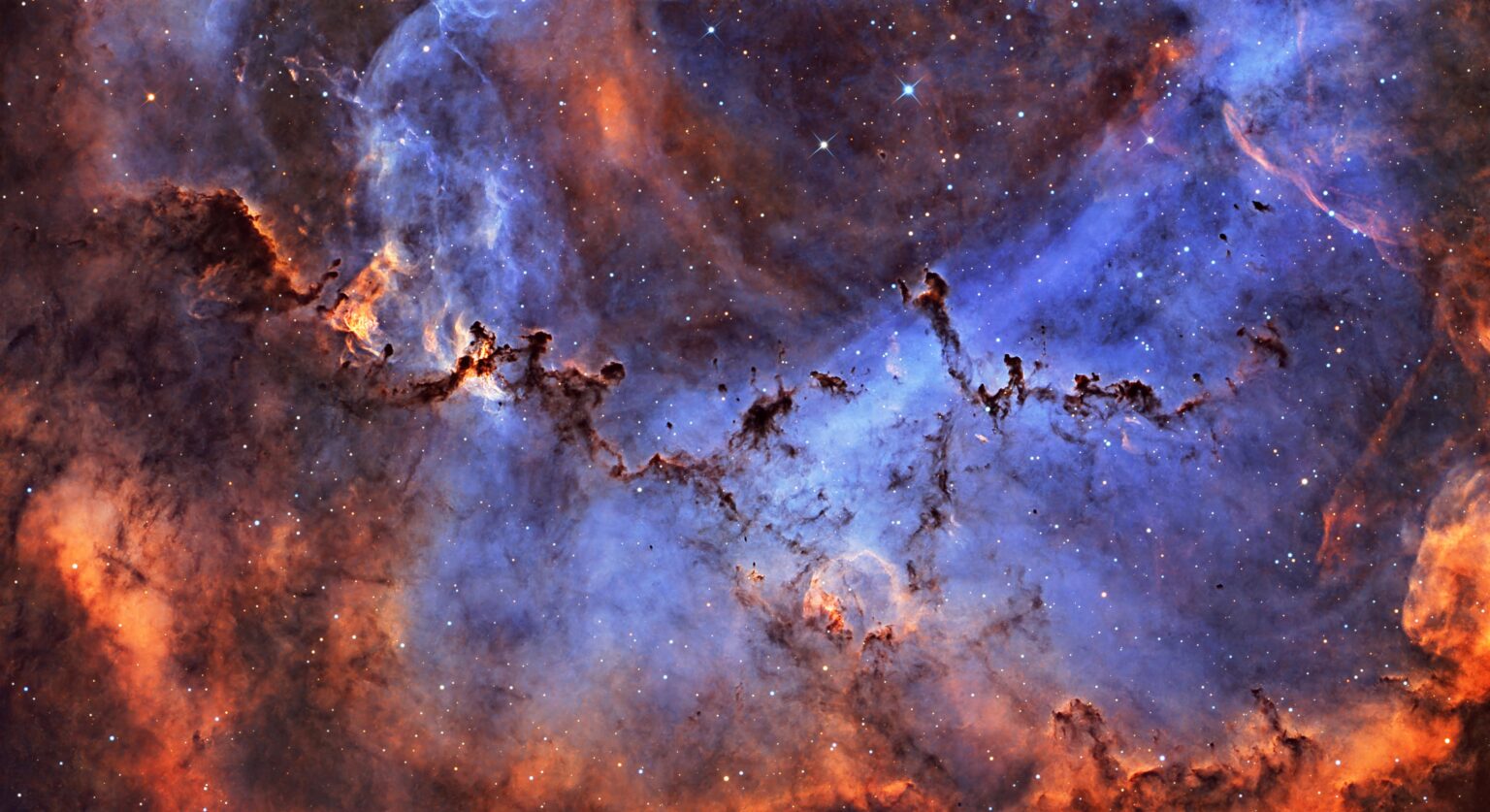 Inside the Rosette Nebula