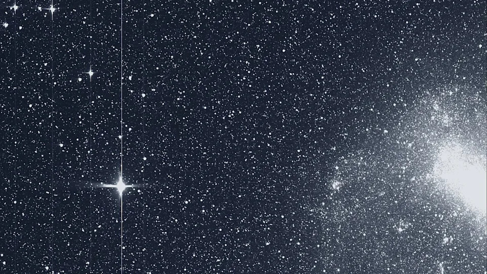 A wide-field image of thousands of stars captured by TESS