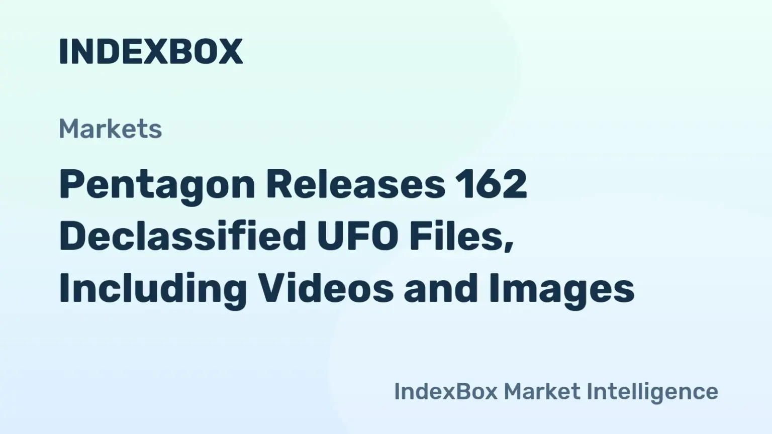 Pentagon Releases 162 Declassified UFO/UAP Files Spanning 1948–2026 – News and Statistics Pentagon Releases 162 Declassified UFO/UAP Files Spanning 1948–2026 - News and Statistics
