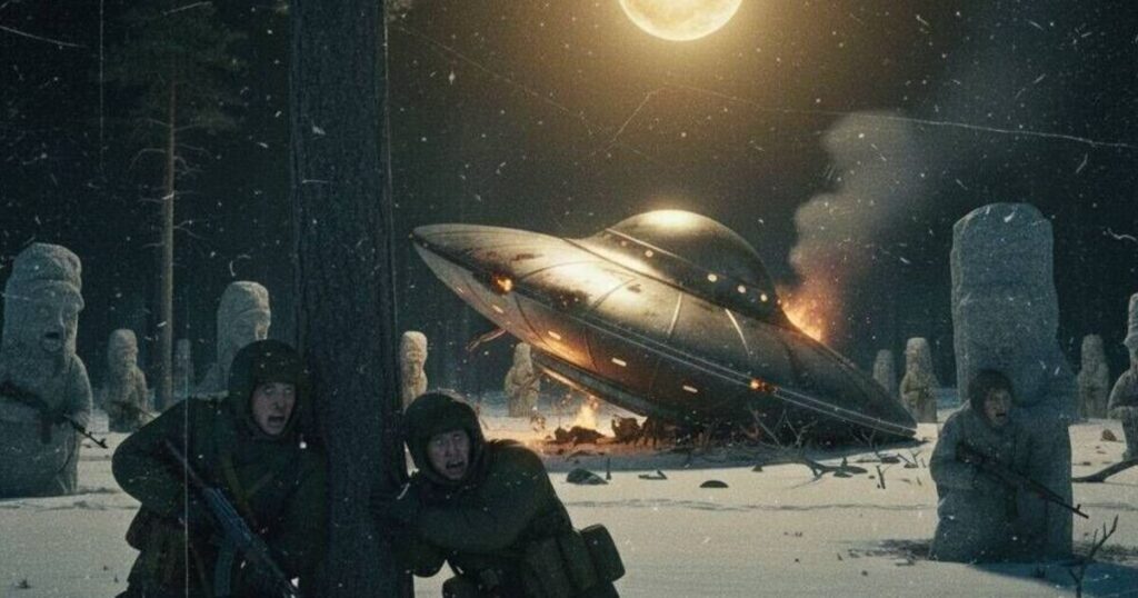 Russian soldiers 'turned to stone' by aliens after 'shooting down UFO'
