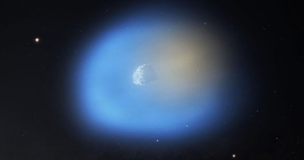 Interstellar comet came from a much different solar system than ours