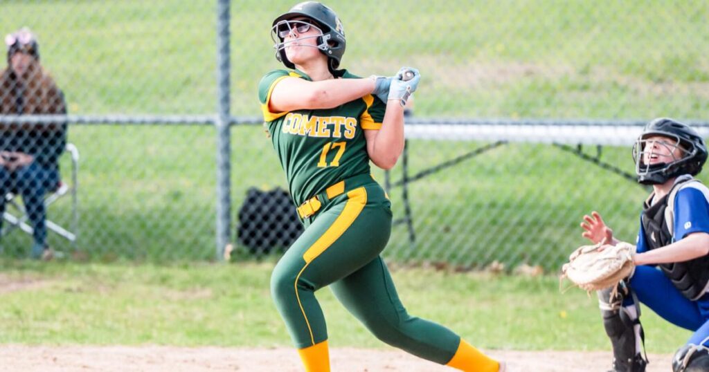 Marah McGinn Leads Comets to victory 25-0