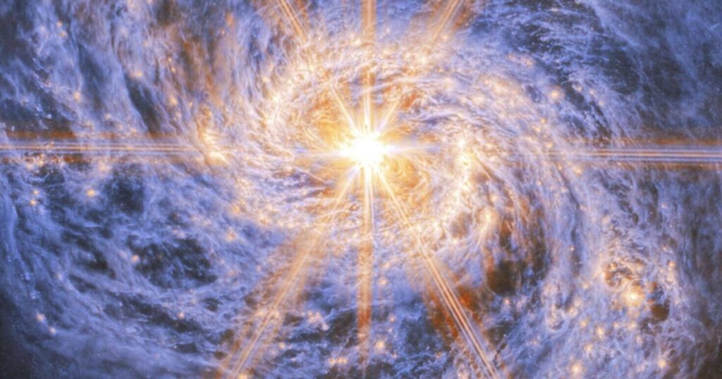 NASA reveals ‘beacon of light’ 45 million lightâyears away