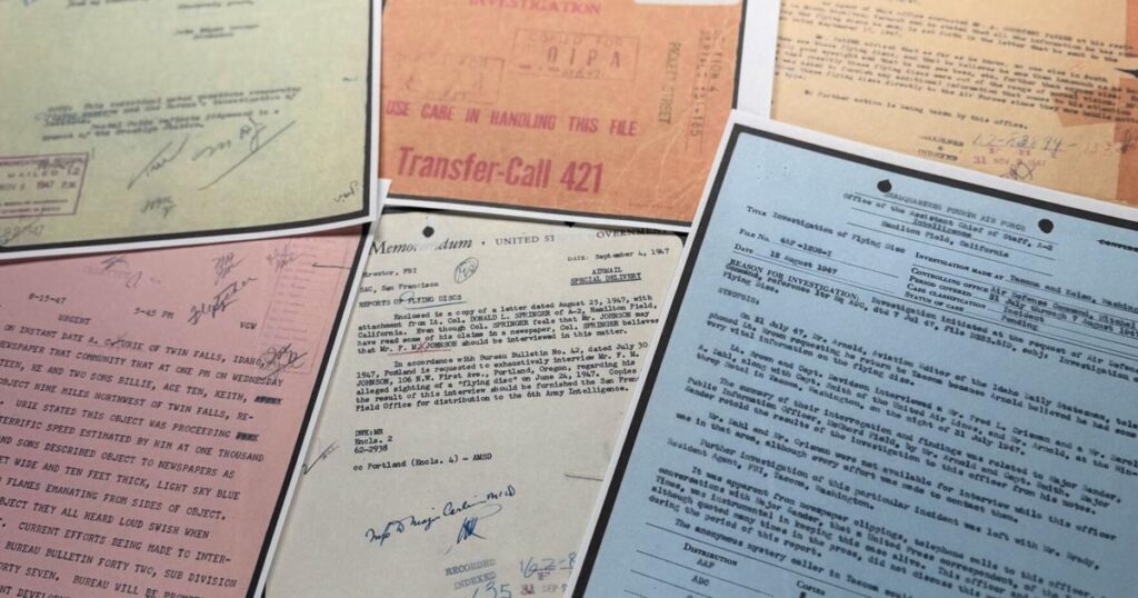 Bright lights and hot orbs: UFO files shed light on sightings but leave interpretation to public