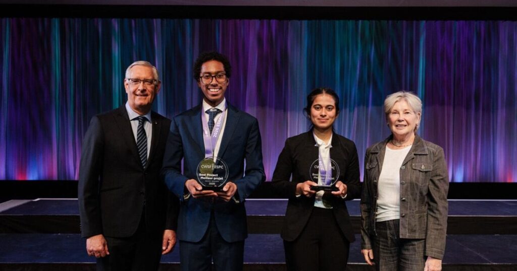 A New Perspective on the Universe, a Breakthrough in Medical Equity: Top Honours at the 2026 Canada-Wide Science Fair | National Business A New Perspective on the Universe, a Breakthrough in Medical Equity: Top Honours at the 2026 Canada-Wide Science Fair