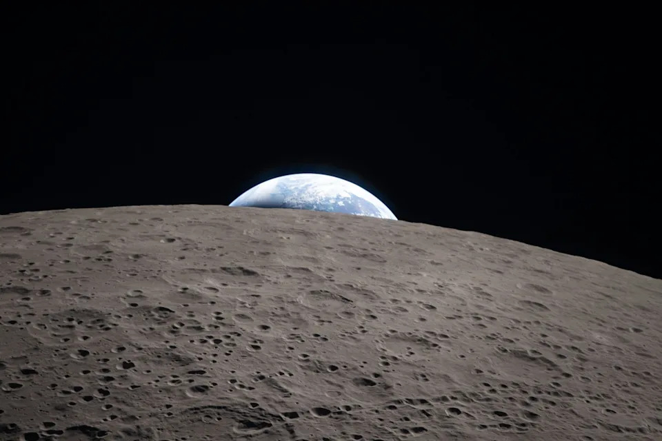 Images from Artemis II mission.