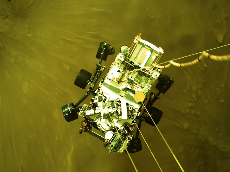 Images of Mars from NASA's Perseverance rover