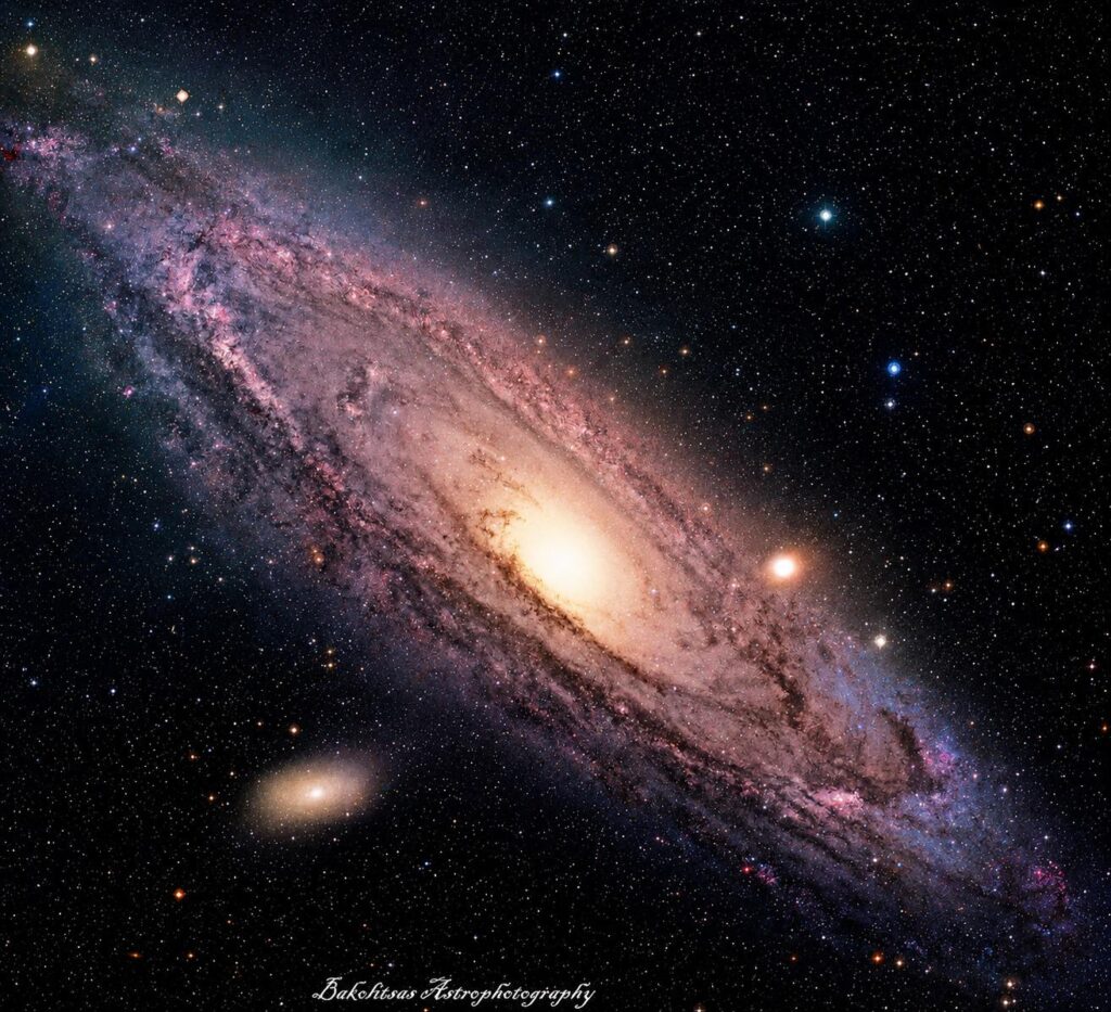 The Andromeda Galaxy. By Konstantinos Bakolitsas