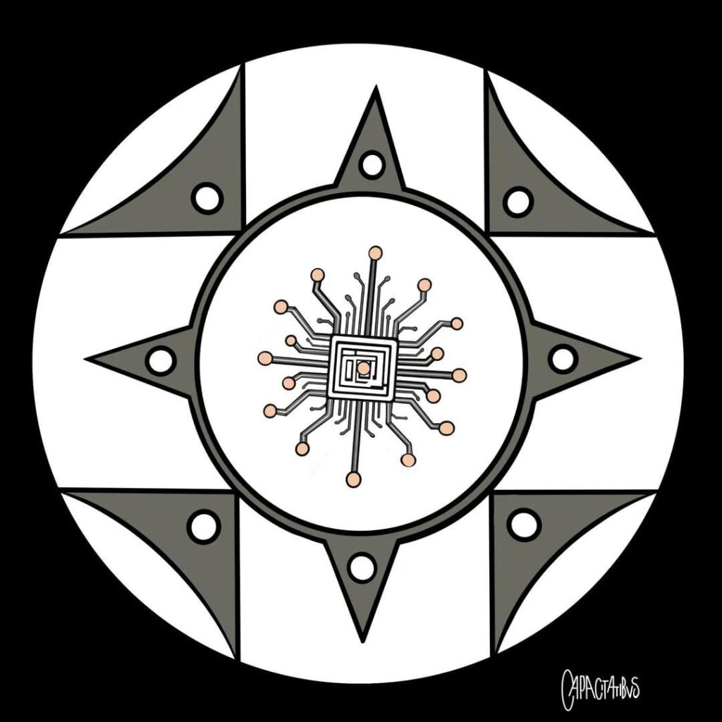 I drew the Valdivia Sphere (did my best)