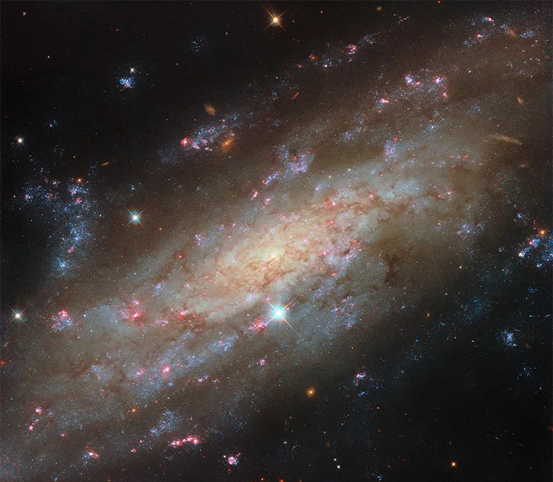 <em>Image by ESA / Hubble & NASA, D. Thilker and the PHANGS-HST Team</em>