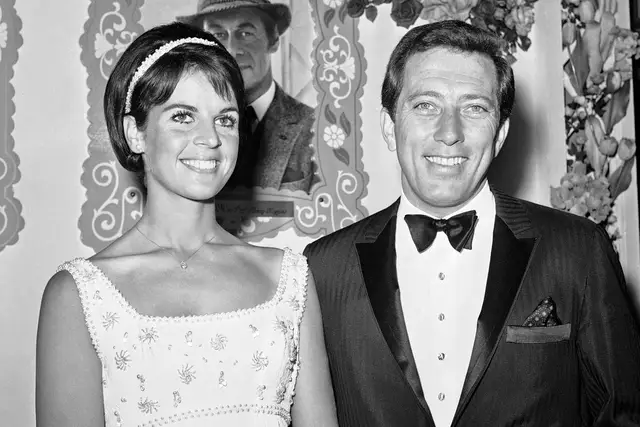 Claudine Longet and Andy Williams