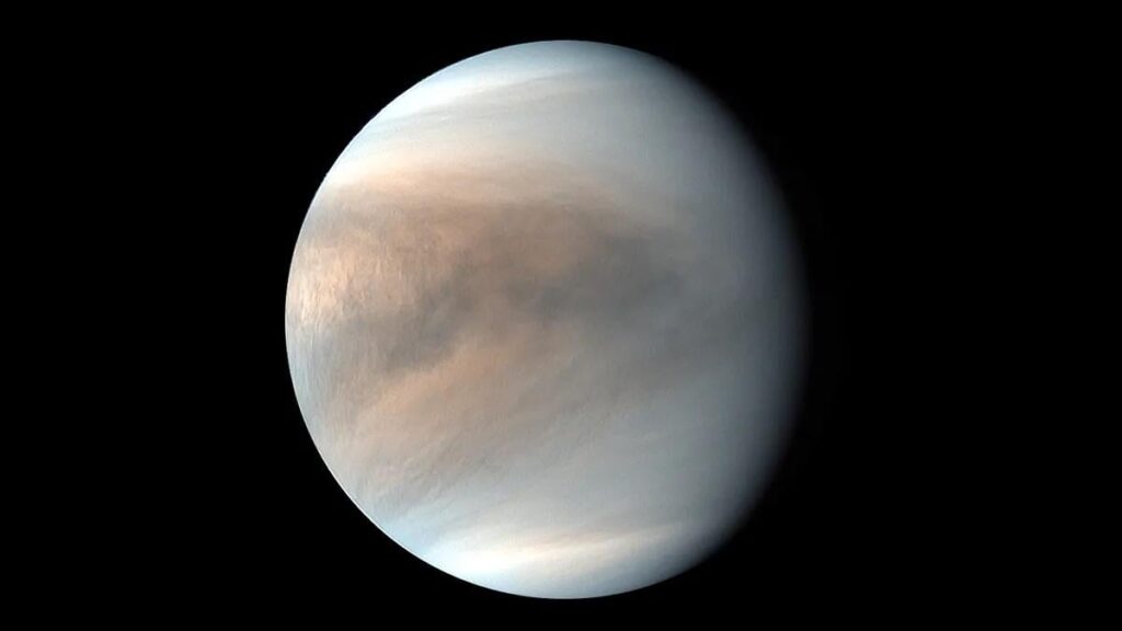 30-mile-high clouds of acid on Venus as seen by Japan's Akatsuki probe.