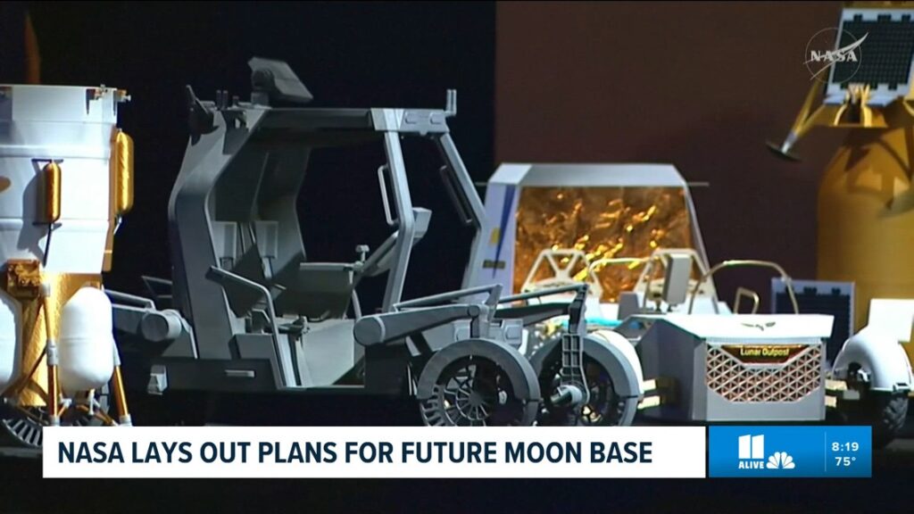 NASA’s plans for a future moon base