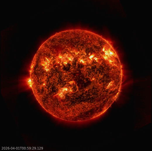 Entirety of April on the Sun