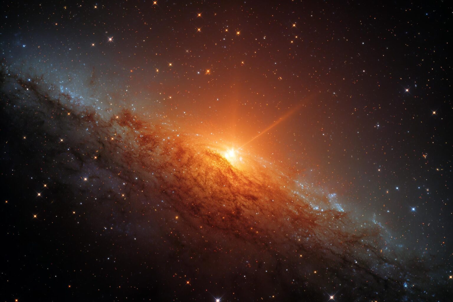 Astronomers Stunned by Ancient Galaxy With No Spin