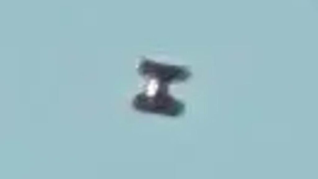 Mysterious UFO spotted near America's secretive military testing site disappears without explanation