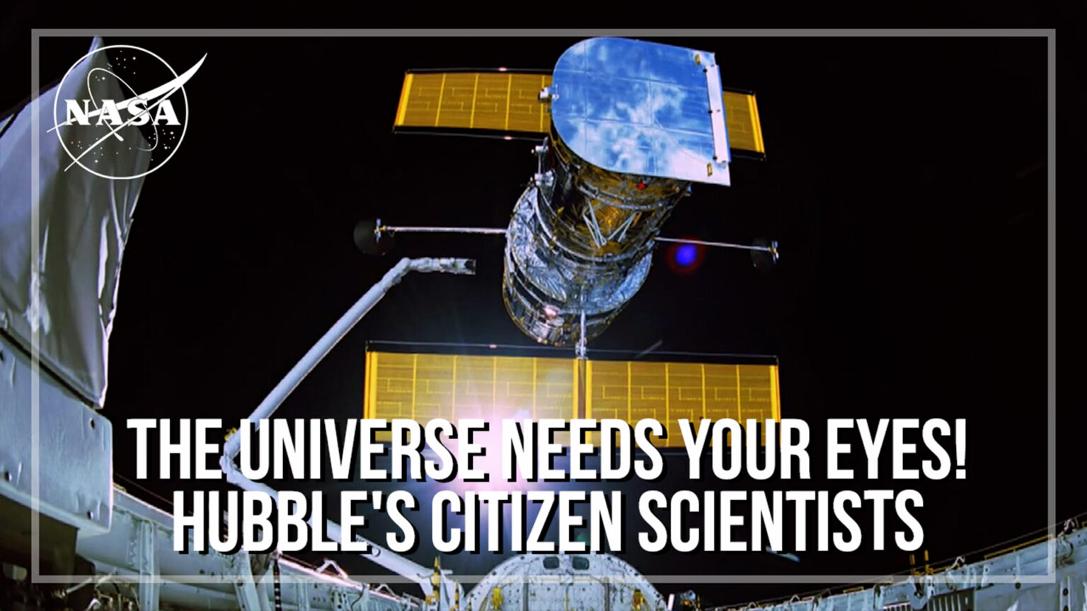 NASA SVS | The Universe Needs Your Eyes! Hubble's Citizen Scientists