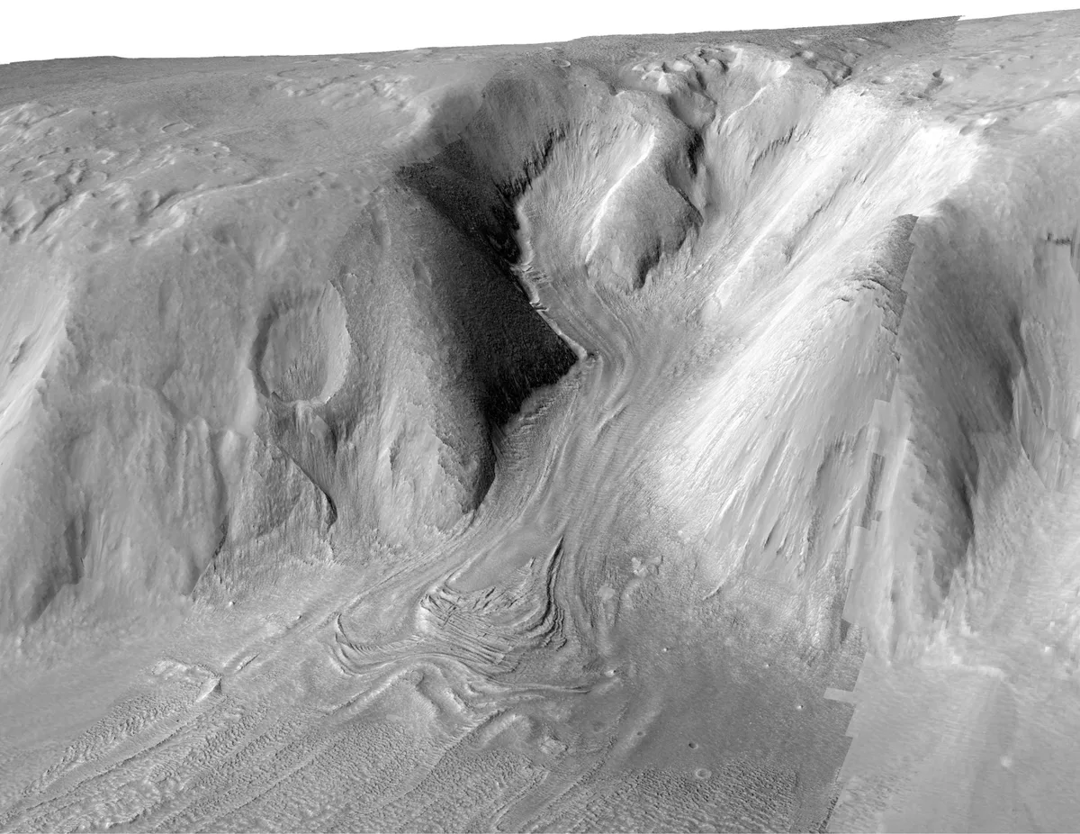 Deuteronilus Mensae, Mars