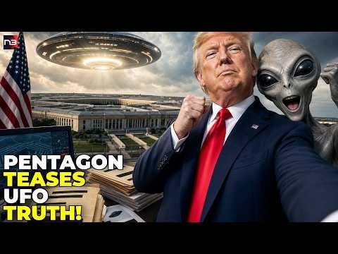 Breaking News: Trump UFO Push Sparks Pentagon Meltdown as 1 Billion Ask What Comes Next