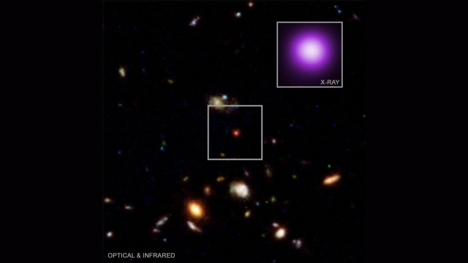 James Webb telescope zooms in on a black hole that could reveal the truth about 'little red dots'