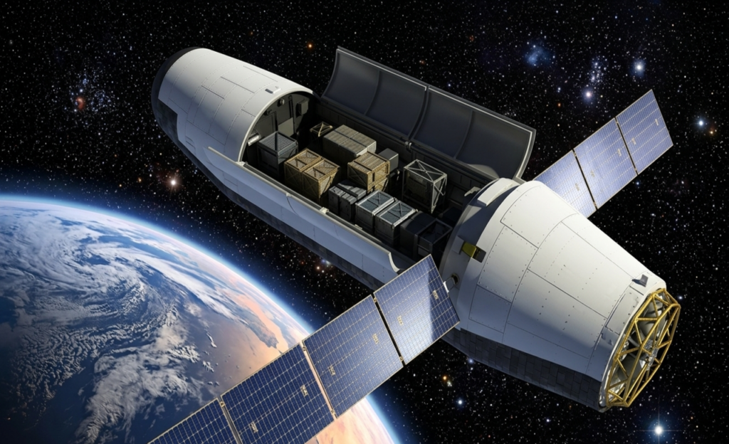 The European spacecraft designed to return from space imagen de Al Dia News