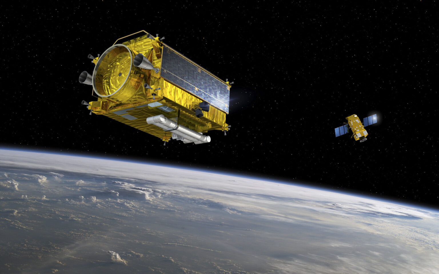 ESA - Satellite removal mission CAT