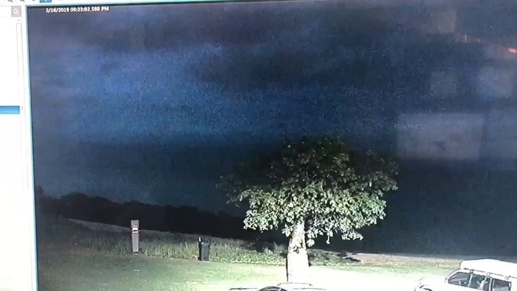 Australian police CCTV captured this anomaly in the sky Feb 16 2019