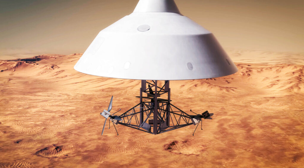 NASA breaks the sound barrier with new Mars helicopter blades NASA breaks the sound barrier with new Mars helicopter blades